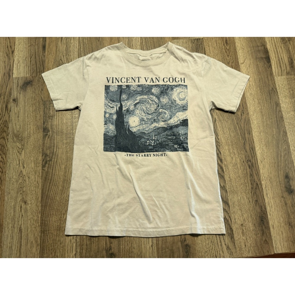Mighty Fine Shirts Women's Size XS Gray Short Sleeve Crew Neck Graphic Print
